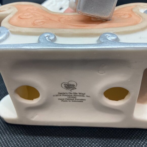 Precious Moments "Santa"s On His Way" figurine 7th in Santa Series - Picture 4 of 4